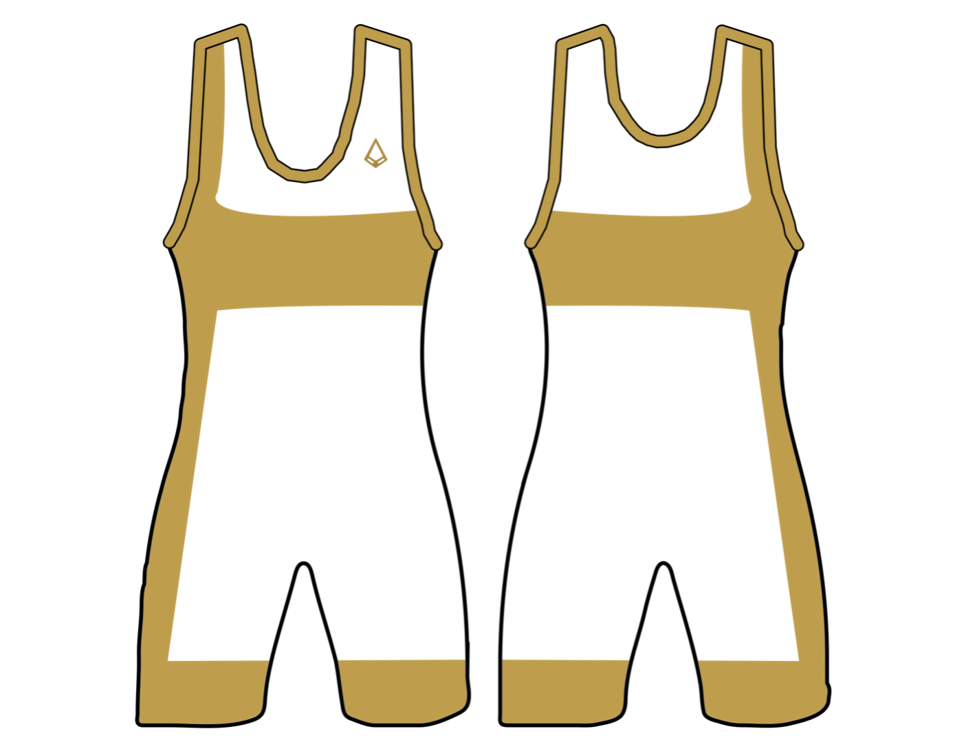 Wrestling Singlet - Style 008